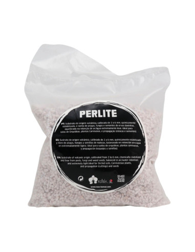 Perlite 0 à 6 mm - Substrat pour Orchidées - 1,5 L