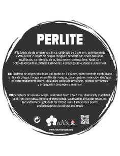 Perlite 0 a 6 mm -  Substrato de Orquídeas - 1,5 Lt 2