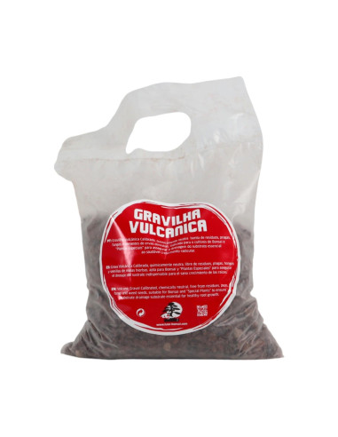 Gravilla Vulcanica 3 a 6 mm - Substrato per Bonsai - 1,5 Lt