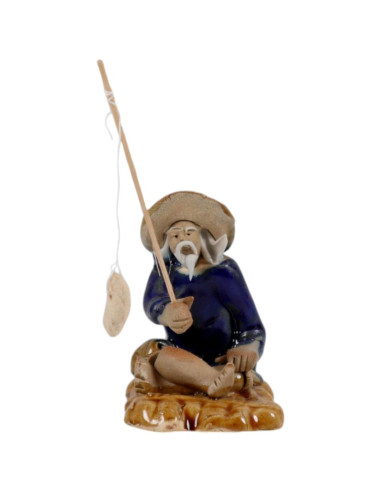 Figura Paciência 5 - Pescador - 5 cm