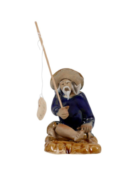 Figura Paciência 5 - Pescador - 5 cm