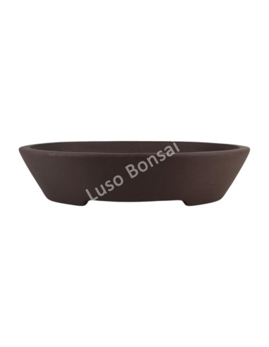 Maceta por Bonsai Oval 46*38*10 cm Esmalte - Yixing | Luso Bonsai