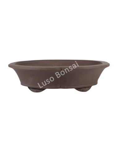 Vaso de Bonsai Oval 40*32*10 cm Sem Esmalte - Yixing