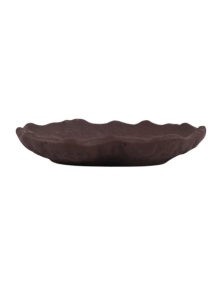 Ovales Bonsai-Gefäß 16,5*11*3 cm ohne Glasur - Yixing