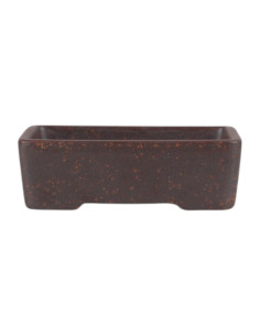 Vaso di Bonsai Rettangolare 10,5*7,5*3,5 cm Senza Smalto – Yixing