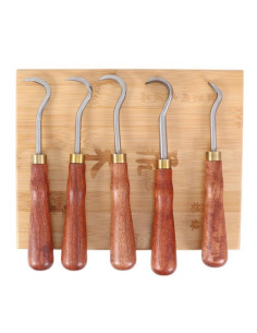 Ensemble de Bonsai - 5 Burins 190 mm - Goshin 2
