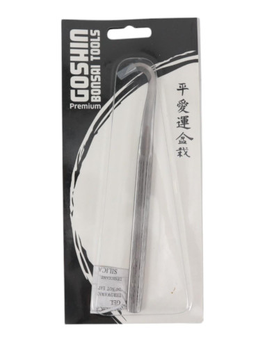 Cincel de Bonsai - Curvo 195 mm – Acero inoxidable Goshin
