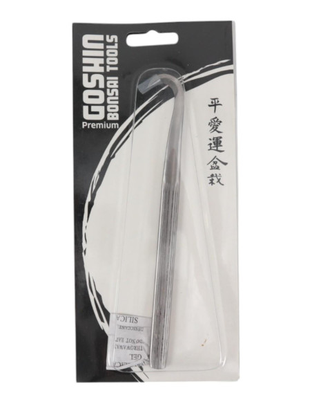 Cincel de Bonsai - Curvo 195 mm – Acero inoxidable Goshin