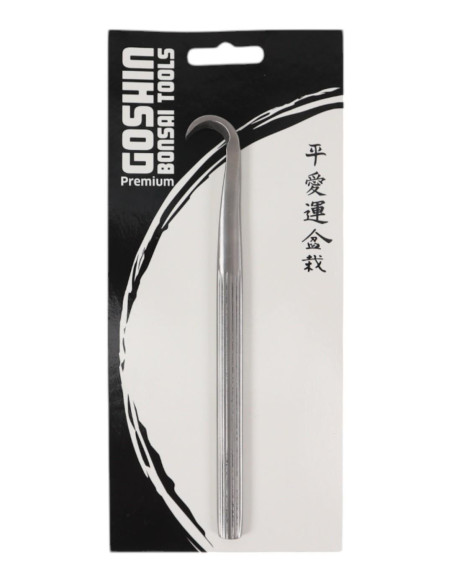 Chisel de Bonsai - Curvo 195 mm – Inox Goshin