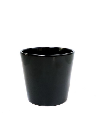 Cachepot Cerâmico Basic Black