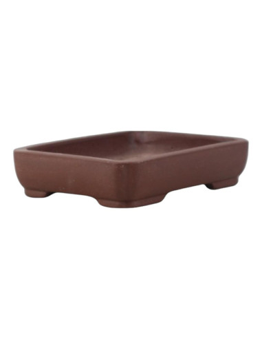 Vaso di Bonsai Rettangolare 20,5*15,5*4,5 cm Senza Smalto – Yixing