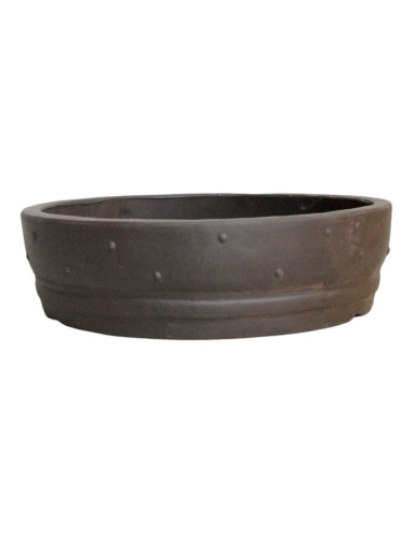 Vaso di Bonsai Rotondo 31,5*8 cm Senza Smalto - Yixing