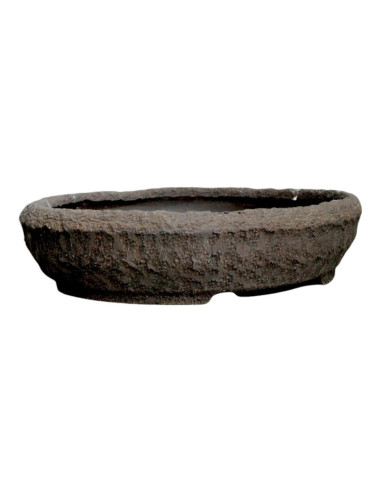 Maceta de Bonsái Redonda 37*7 cm Sin Esmalte - Yixing