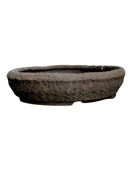 Vaso de Bonsai Redondo 37*7 cm Sem Esmalte - Yixing
