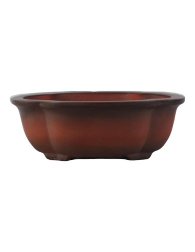 Vaso de Bonsai Oval 37*28*13 cm Degradê – Yixing | Luso Bonsai