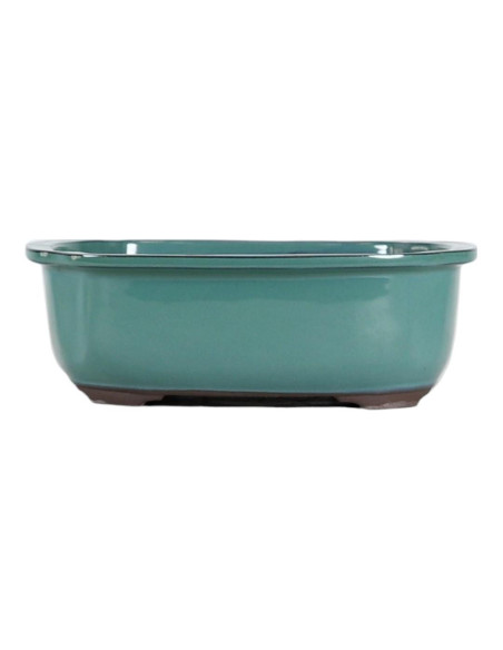 Maceta de Bonsái Ovalada 31*26,5*8,5 cm Verde - Japón