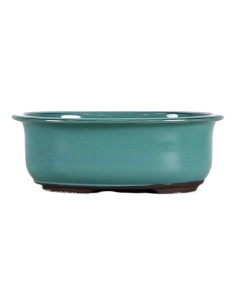 Vaso de Bonsai Oval 30*25*8 cm Verde - Japão