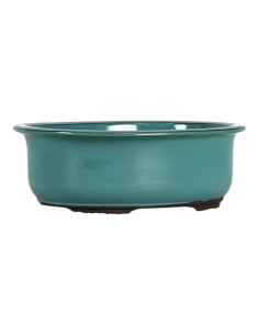 Vaso de Bonsai Oval 30*25*8 cm Verde - Japão 2