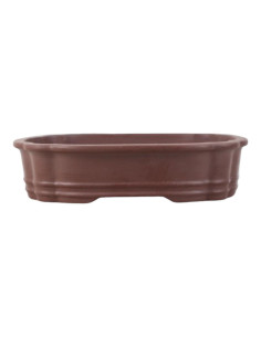 Vase de Bonsai Ovale 26*20*6 cm Sans Émaillé - Yixing