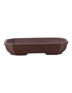 Vaso da Bonsai Rettangolare 23,5*17*4,5 cm Senza Smalto - Yixing