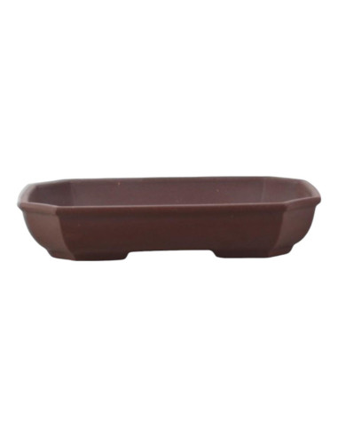 Vaso de Bonsai Retangular 23,5*17*4,5 cm Sem Esmalte - Yixing