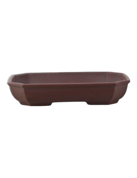 Vaso de Bonsai Retangular 23,5*17*4,5 cm Sem Esmalte - Yixing