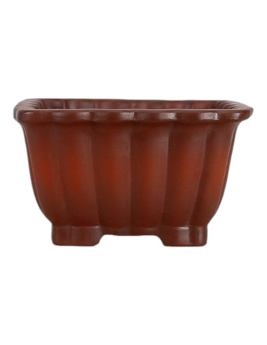 Vase aus Bonsai Quadrat 28*28*13,5 cm Farbverlauf - Yixing