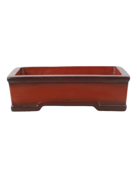 Vaso de Bonsai Retangular 29,5*22,5*9 cm Degradê – Yixing