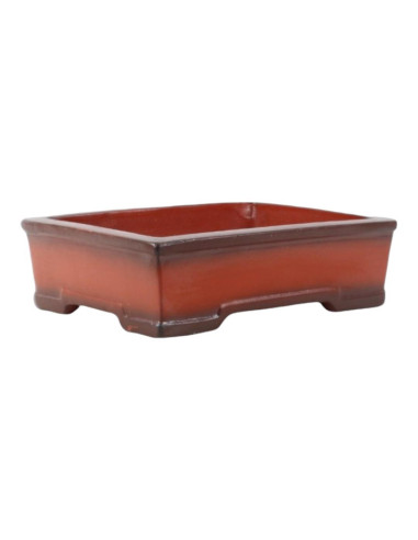 Vaso de Bonsai Retangular 29,5*22,5*9 cm Degradê – Yixing
