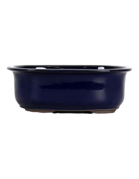 Vaso de Bonsai Oval 30*25*8 cm Azul - Japão