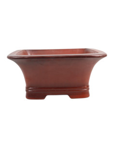 Pot de Bonsai Carré Cascade 38*38*17 cm Dégradé - Yixing