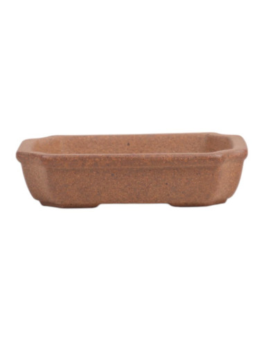 Pot of Bonsai Rectangular 13*8*3.5 cm Without Glazed – Yixing