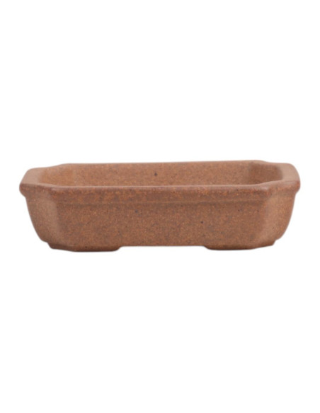 Pot of Bonsai Rectangular 13*8*3.5 cm Without Glazed – Yixing
