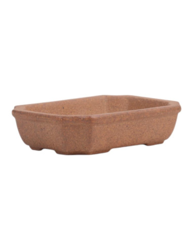 Pot of Bonsai Rectangular 13*8*3.5 cm Without Glazed – Yixing