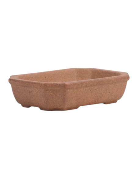 Pot of Bonsai Rectangular 13*8*3.5 cm Without Glazed – Yixing
