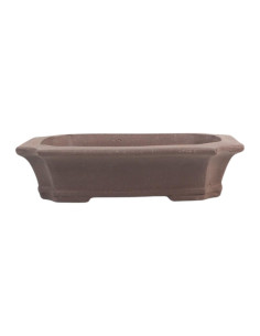 Vaso de Bonsai Retangular 32*22*8 cm Sem Esmalte - Yixing