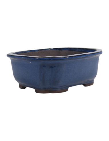 Vaso de Bonsai Oval 29*25*10 cm Azul – Yixing