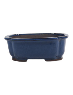 Pot de Bonsai Ovale 25*18,5*8 cm Bleu – Yixing