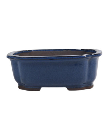 Ovaler Bonsai-Topf 25*18,5*8 cm Blau – Yixing