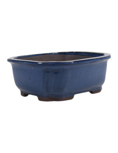 Pot de Bonsai Ovale 25*18,5*8 cm Bleu – Yixing 2