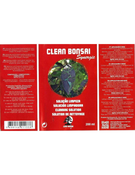 Clean Bonsai Synergic - Fitoprotector - 200 ml