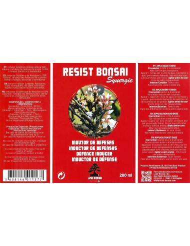 Resist Bonsai Synergic - Bio Indutor de defesas - 200 ml