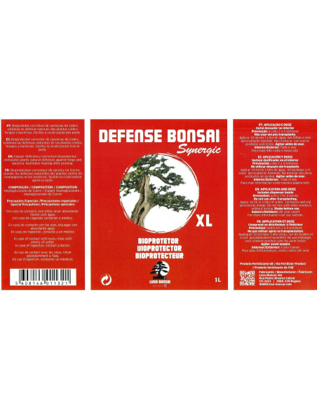 Defense Bonsai Synergic XL - Phytoprotecteur - 1 Lt