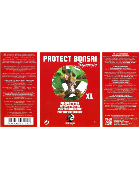Protect Bonsai Synergic XL - Fitoprotetor - 1Lt