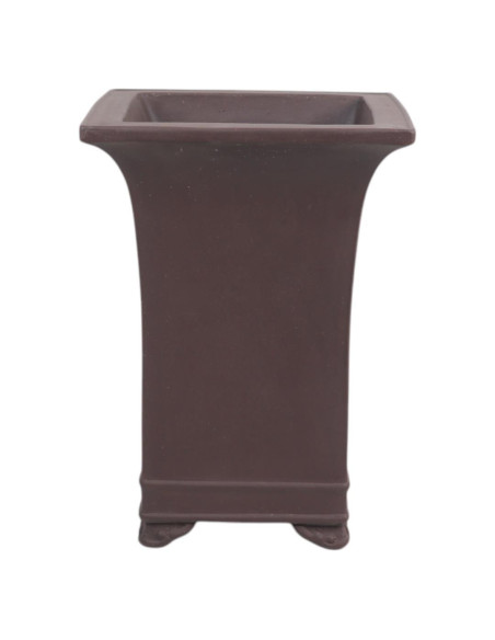 Vaso de Bonsai Cascata 21,5*21,5*29,5 cm Sem Esmalte - Yixing