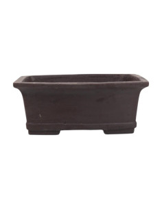 Vase à Bonsai Rectangulaire 19*15*7,5 cm Sans Émail - Yixing