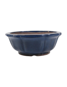 Vaso di Bonsai Rotondo 35*13 cm Blu – Yixing