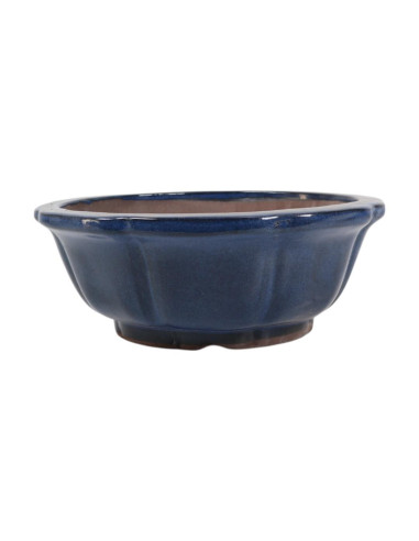 Maceta de Bonsái Redonda 35*13 cm Azul – Yixing