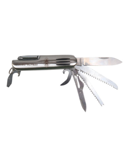 Multifunction Pocket Knife - Stainless Steel