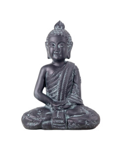 XL Ceramic Buddha "Sitting" - Black - 51*35*16